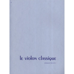 Le violon classique Volume 1