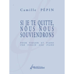 Si je te quitte nous nous...