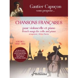 Chansons françaises Volume...