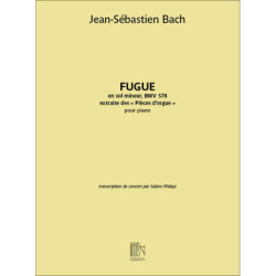 Fugue en sol mineur Bwv 578