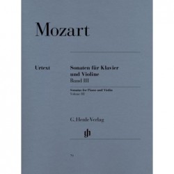 Sonates pour violon volume III