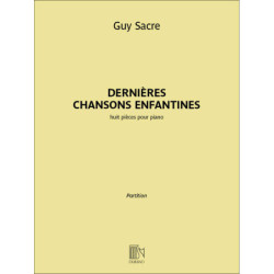 Dernières chansons enfantines