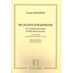 90 leçons d'harmonie Vol.1...
