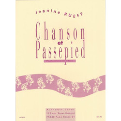 Chanson et passepied