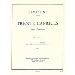 Trente caprices 2ème Cahier