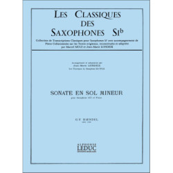 Sonate en sol mineur