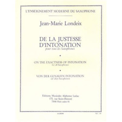 De La Justesse D'Intonation