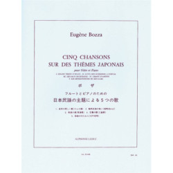 5 Chansons sur des thèmes...