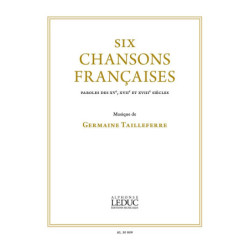 Six Chansons françaises