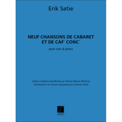 9 Chansons de cabaret et de...