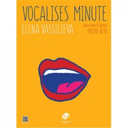 Vocalises minute - Mezzo, alto