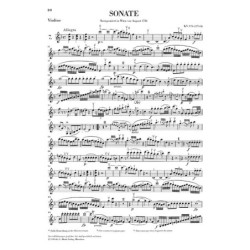 Sonates pour violon volume III