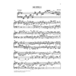 Suites Anglaise Bwv 806-811