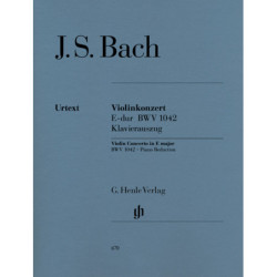 Concerto en mi Maj Bwv 1042