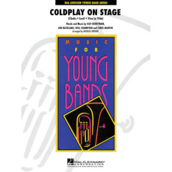 Coldplay on stage