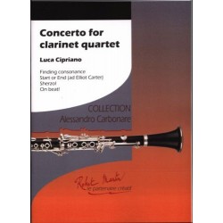 Concerto for clarinet quartet