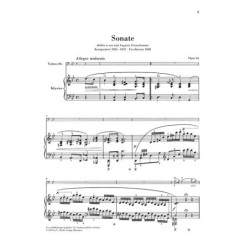 Werke für Mandolin und Klavier