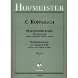 60 Etudes pour trompette...