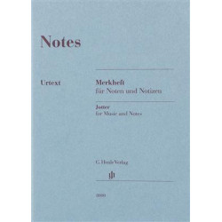 Cahier de musique