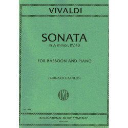 Sonate en la mineur Rv 43