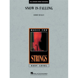 Snow is falling