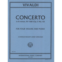 Concerto Opus 3 n° 10 Rv...