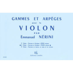Gammes et arpèges 2ème cahier