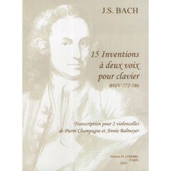 15 Inventions à deux voix...