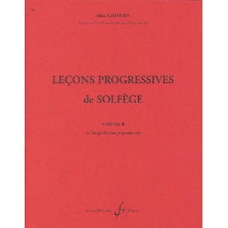 Leçons progressives de solfège