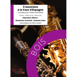 3 Musiciens à la cour...