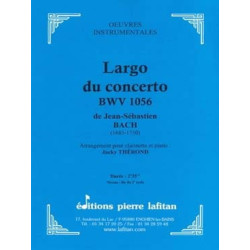 Largo du concerto BWV 1056