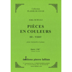 Pièces en couleurs III - Vert