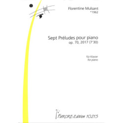 Sept préludes pour Piano...