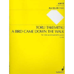 A Bird came down the walk