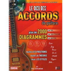 Le Dico des accords de guitare
