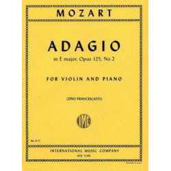 ADAGIO Mi Maj Op125 N°2