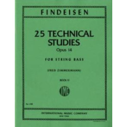 25 Etudes techniques Opus...