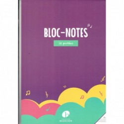Bloc-Notes 12 portées