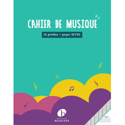 Bloc-Notes 12 portées