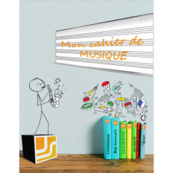 Cahier de musique 21 cm x...