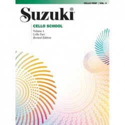 Suzuki Cello School volume 4