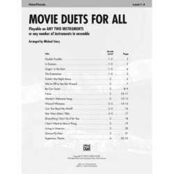 Movie Duets for all - Flûte