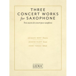 Trois uvres de concert