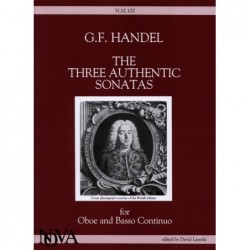 The three authentic sonatas