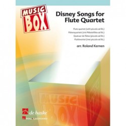 Disney Songs for flute quartet