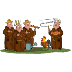 Le coq farceur et les...