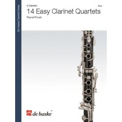 14 Easy Clarinet Quartets