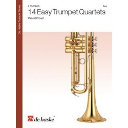 14 Easy trumpet quartet