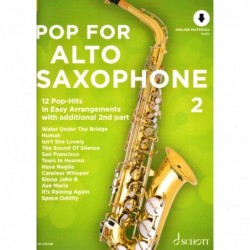 Pop for Saxophone alto Vol. 2