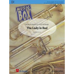 The lady in red